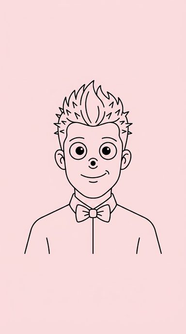 شخصیت خطی ساخته‌شده با نی