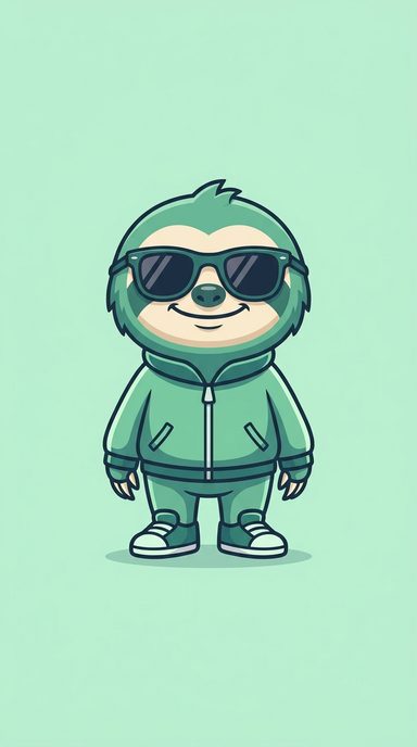 شخصیت تنبل ساخته‌شده با نی